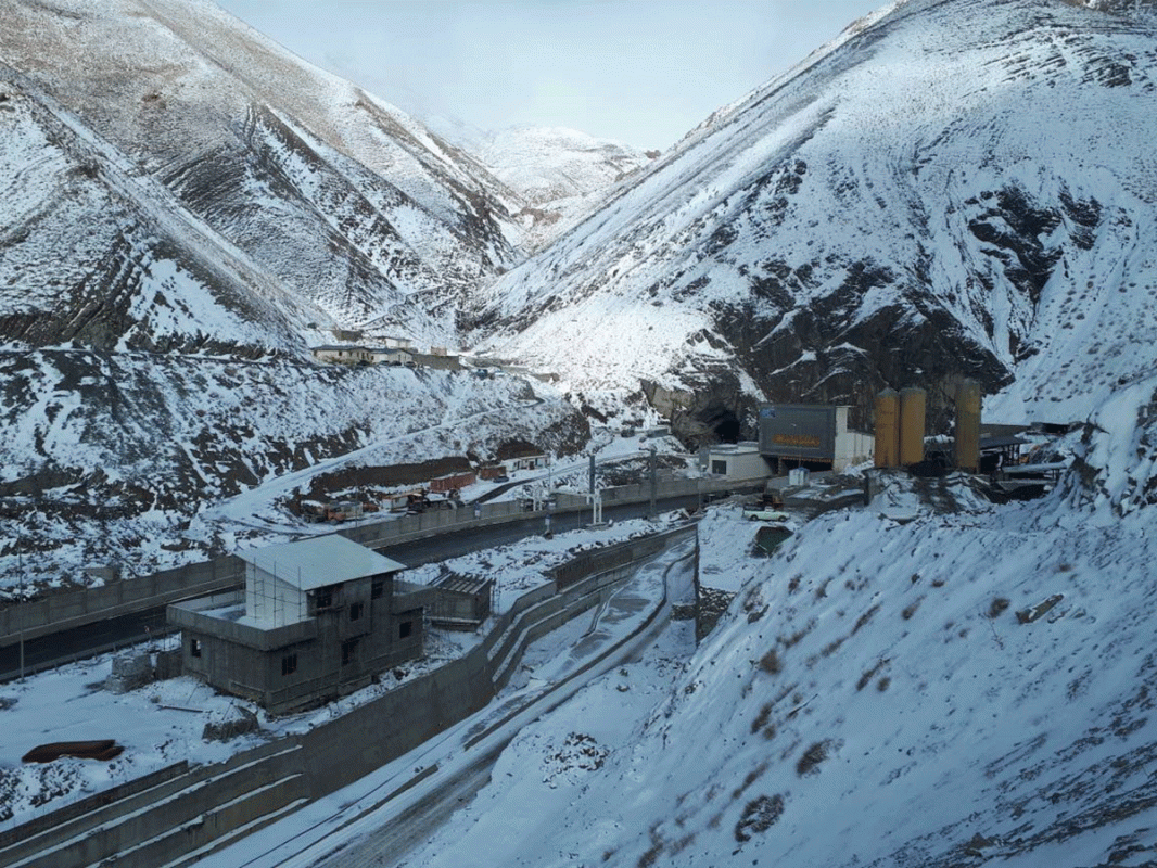 Alborz tunnel - Eastern lane on 29/11/2022