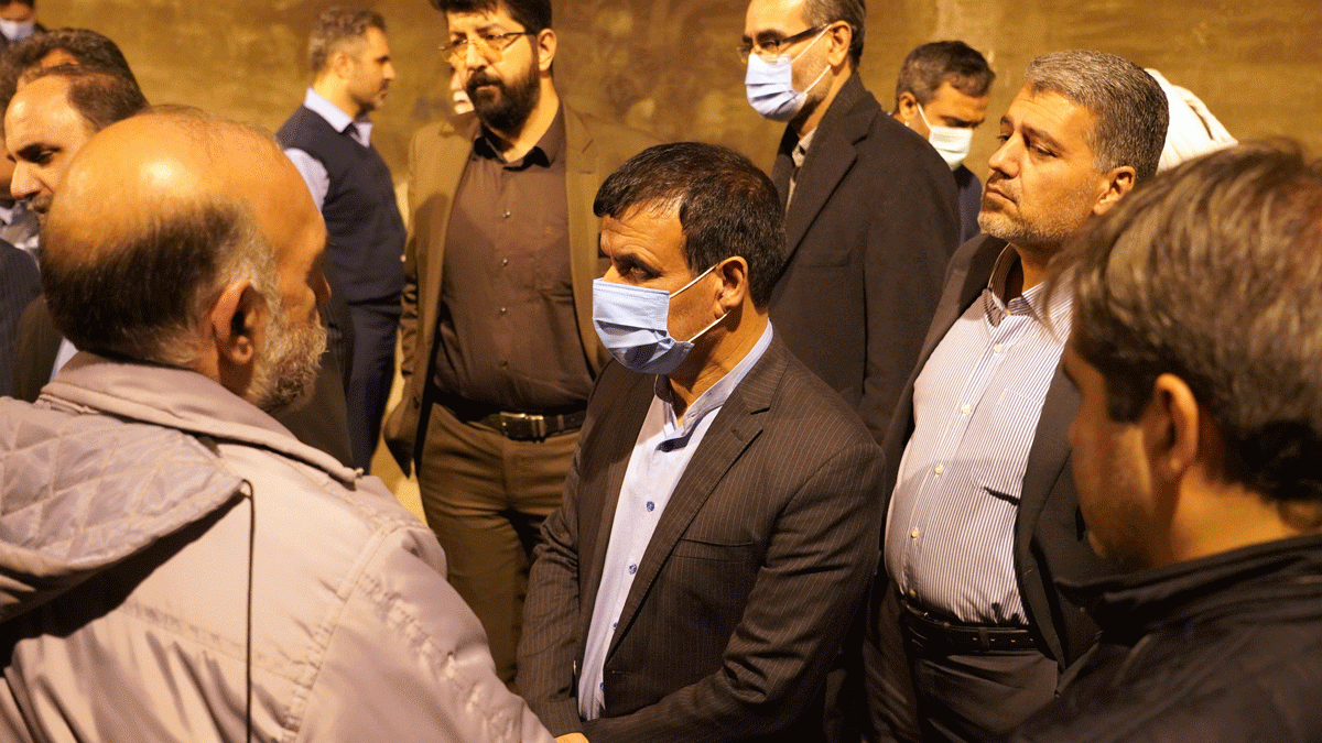 Visit of the managers of Khatam al-Anbiya Construction Headquarter 
