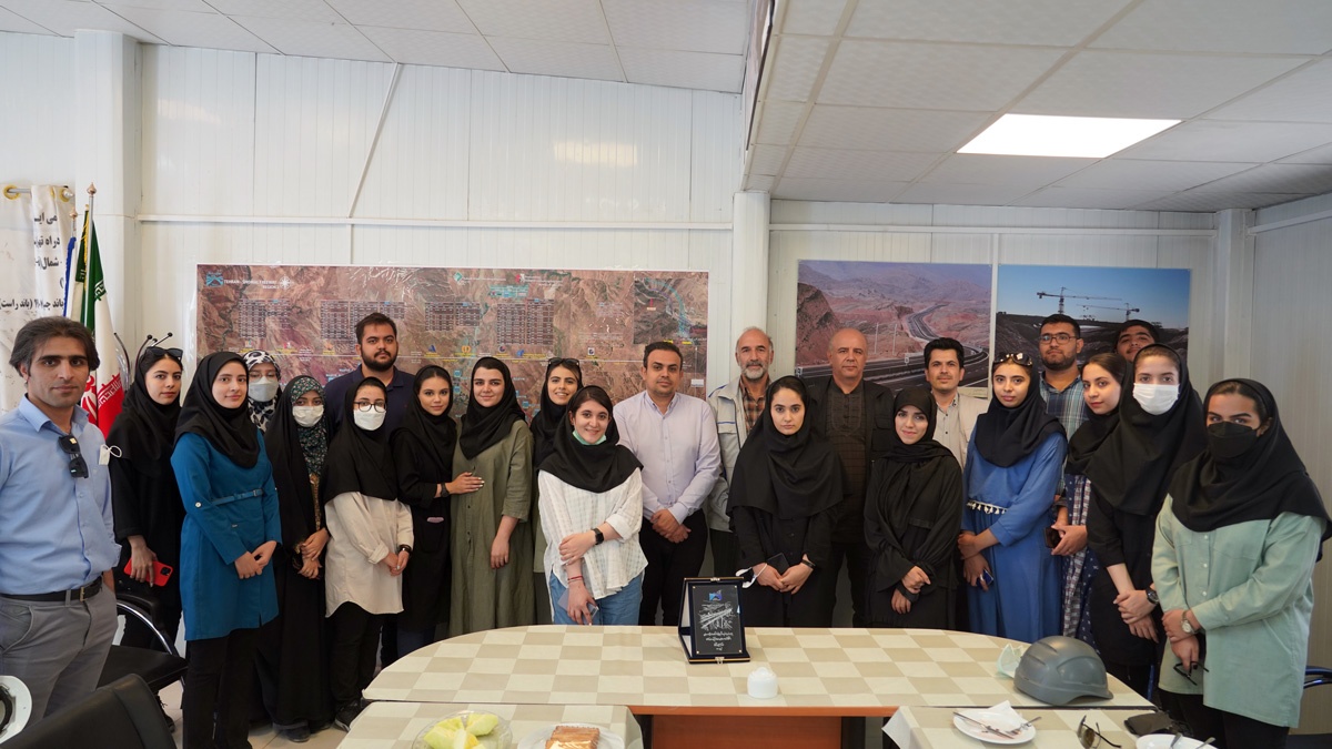 The Visit of Students of the Faculty of Civil Engineering