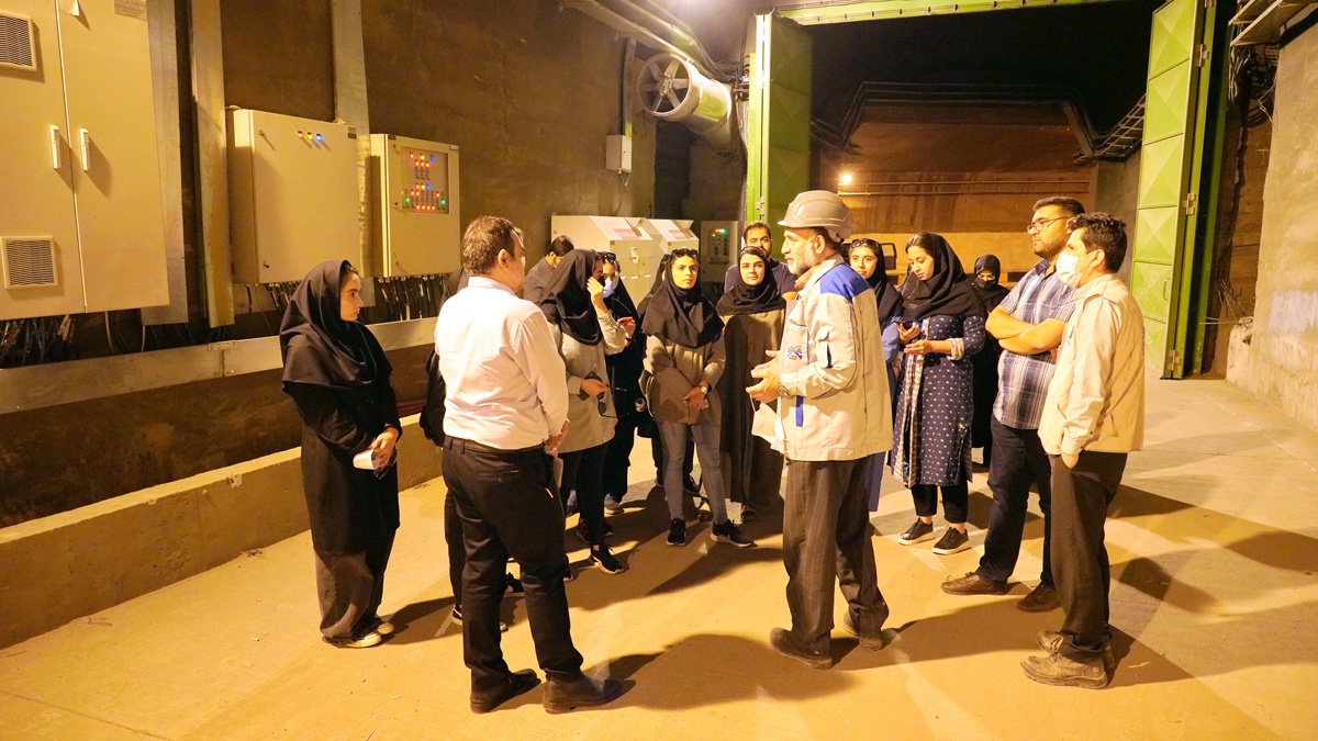 The Visit of Students of the Faculty of Civil Engineering