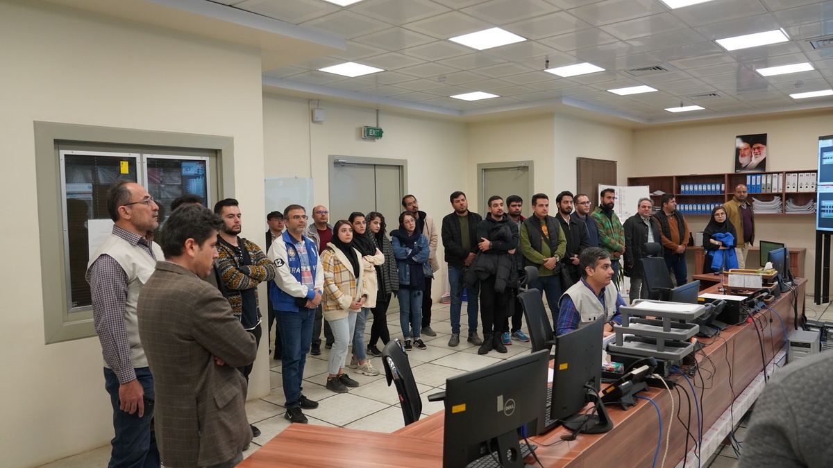 The visit of the students of faculty of civil Engineering