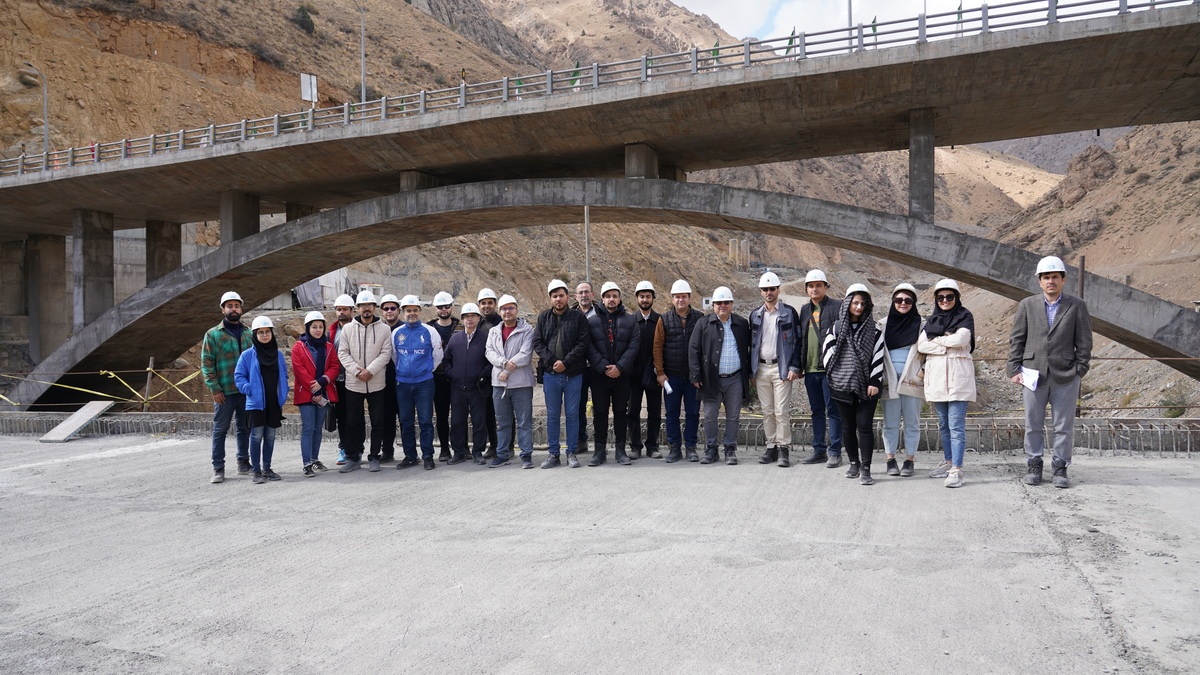 The visit of the students of faculty of civil Engineering