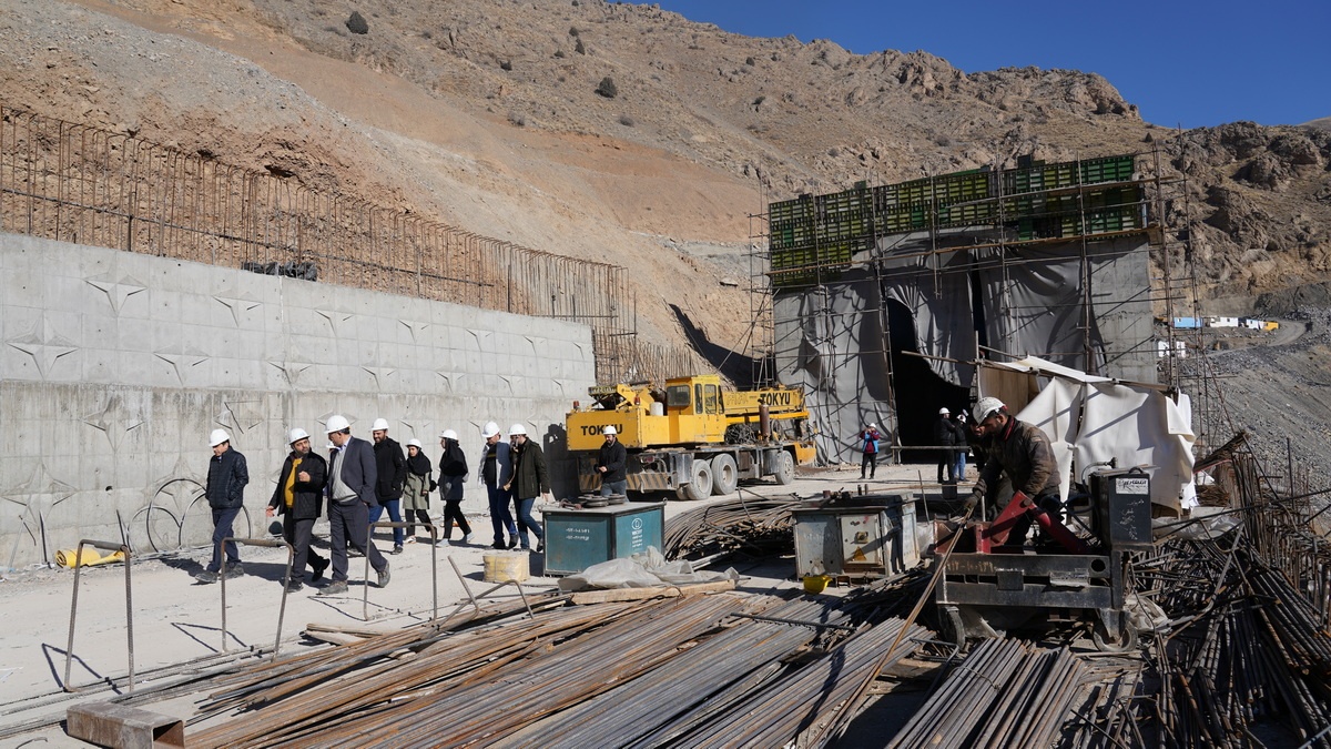 The visit of the students of faculty of civil Engineering