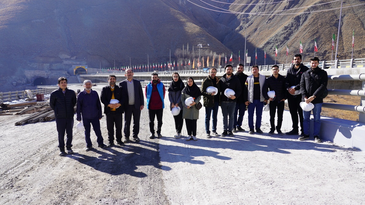 The visit of the students of faculty of civil Engineering