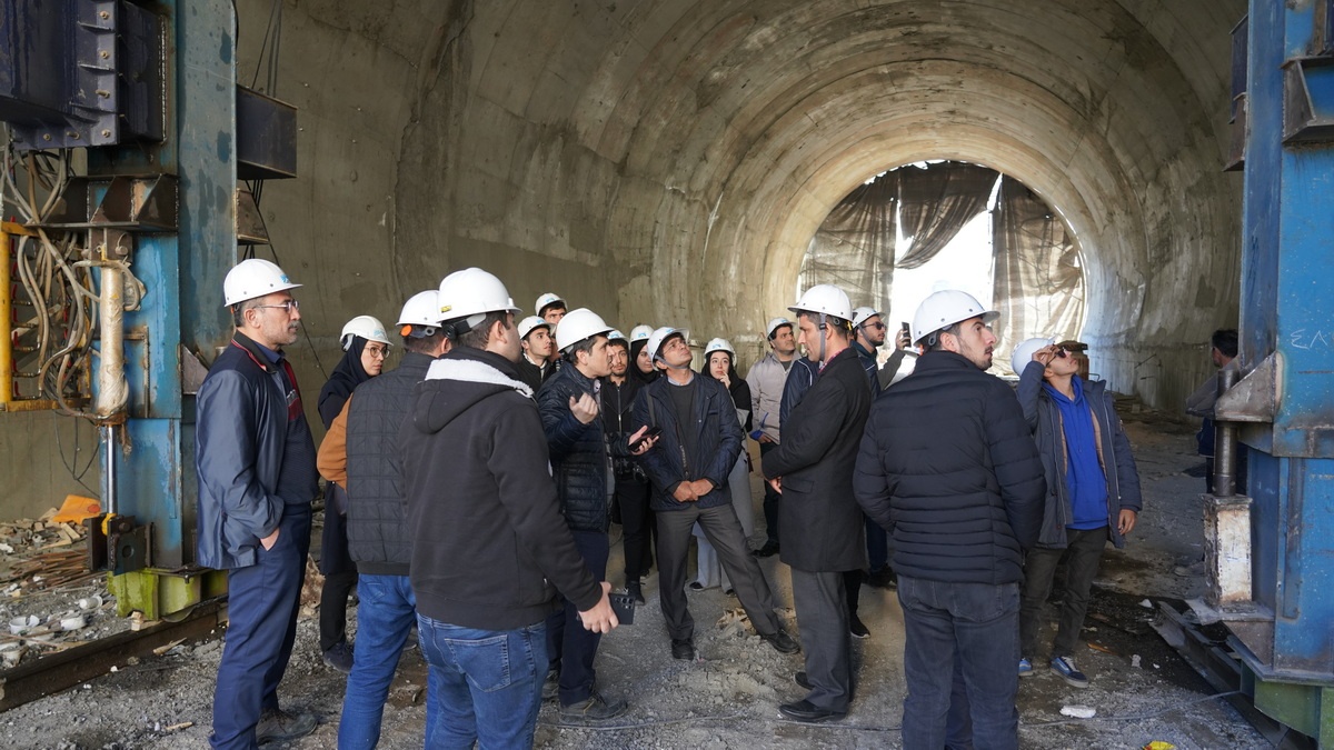 The visit of the students of faculty of civil Engineering