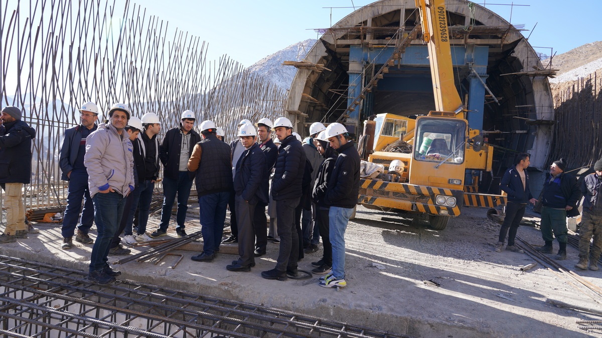 The visit of the students of faculty of civil Engineering