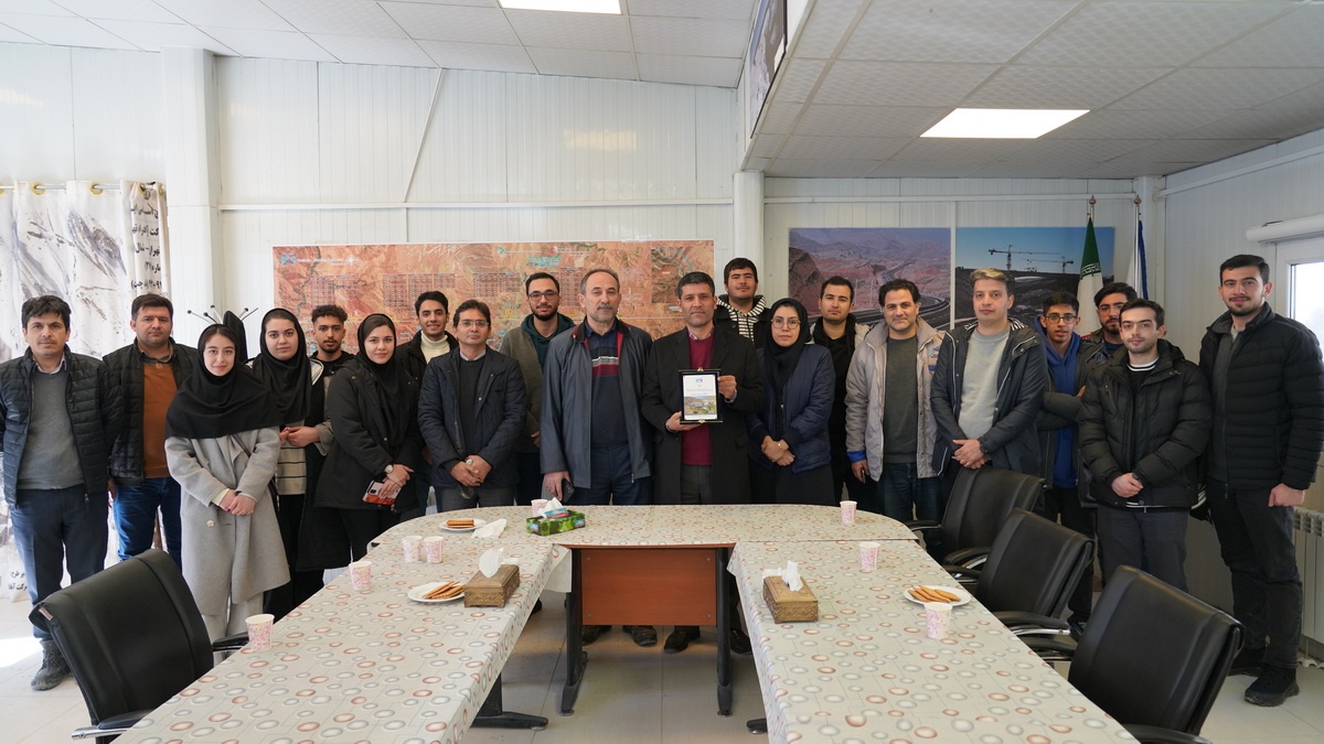 The visit of the students of faculty of civil Engineering