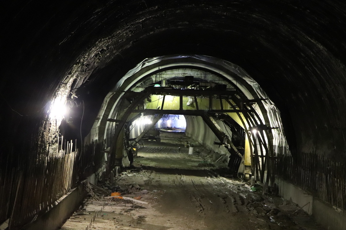Tunnel no.35 on 22/01/2024