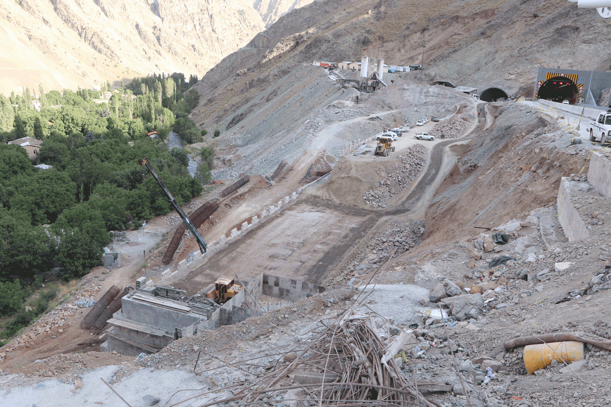 Backfilling between tunnels No.22 & 23 on 16/08/2023