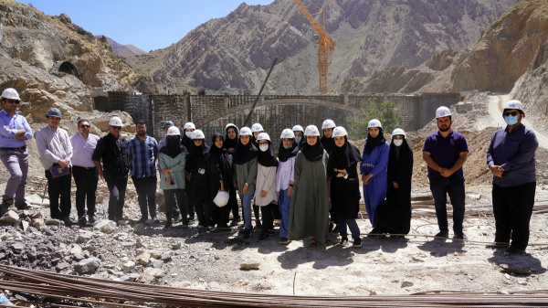 The Visit of Students of the Faculty of Civil Engineering