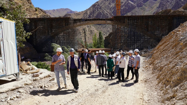 The Visit of Students of the Faculty of Civil Engineering