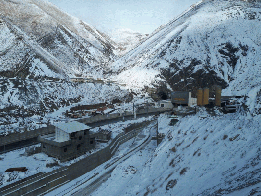 Alborz tunnel - Eastern lane on 29/11/2022