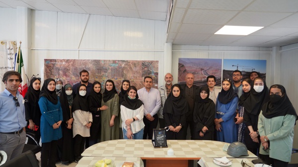 The Visit of Students of the Faculty of Civil Engineering
