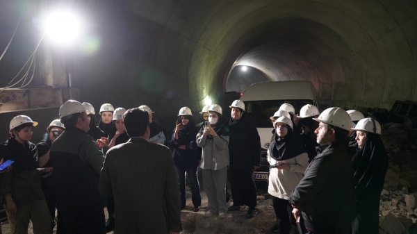 The visit of the students of faculty of civil Engineering