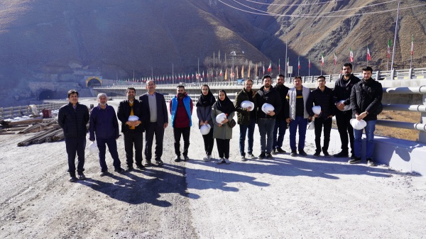 The visit of the students of faculty of civil Engineering