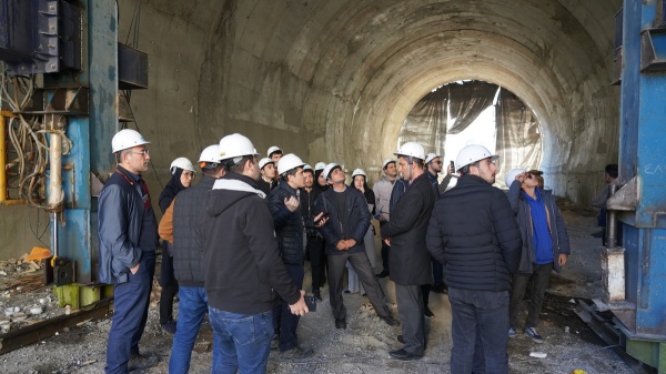 The visit of the students of faculty of civil Engineering
