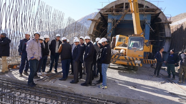 The visit of the students of faculty of civil Engineering
