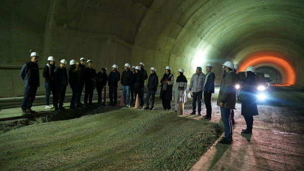 The visit of the students of faculty of civil Engineering