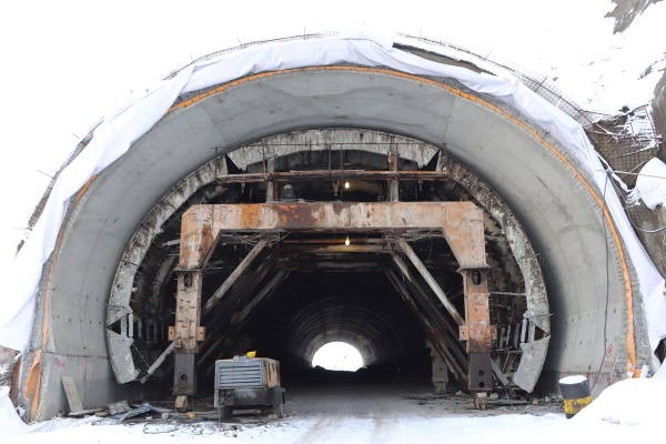 Tunnel no.38.1 on 03.02.2024