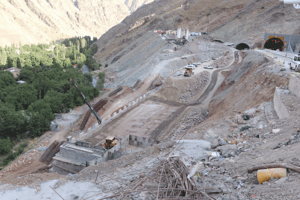 Backfilling between tunnels No.22 & 23 on 16/08/2023