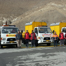 Road Day ceremony in lot one of Tehran Shomal Freeway on 22/12/2022