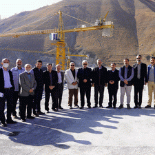 Visit of the Managers of the Ministry of Roads & Urban Development and Plan & Budget of Organization - Lot 2 on 26/10/2022