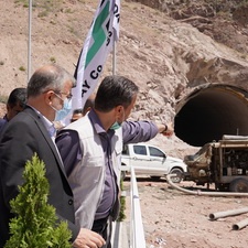 Visit of the Alborz Governor of Tehran – Shomal Freeway - Lot 2 on 18/06/2022