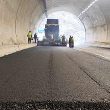 The Asphalt pavement & Facilities of the Eastern lane