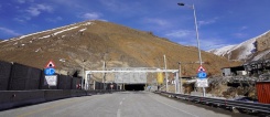Vehicle Traffic in Alborz Tunnel