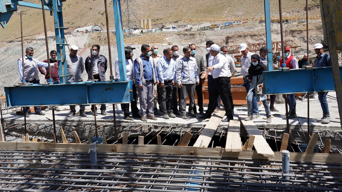 بازدید مهندس فتاح از منطقه 2 