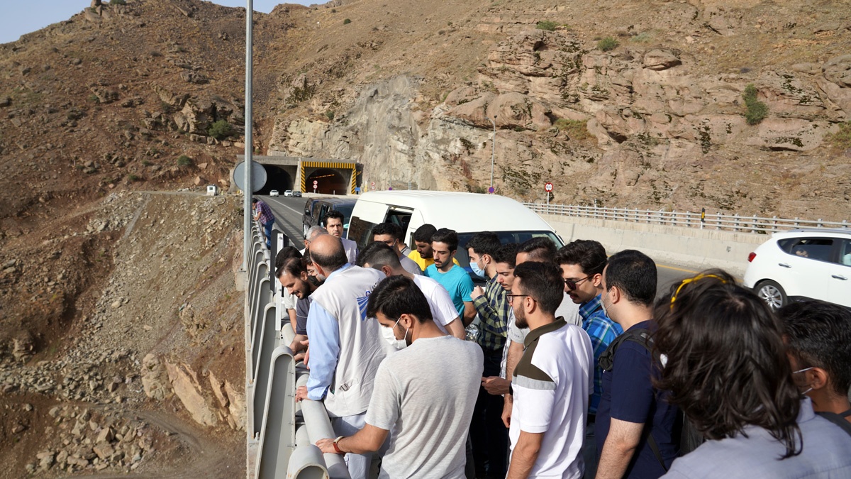 بازدید دانشجویان دانشکده مهندسی عمران