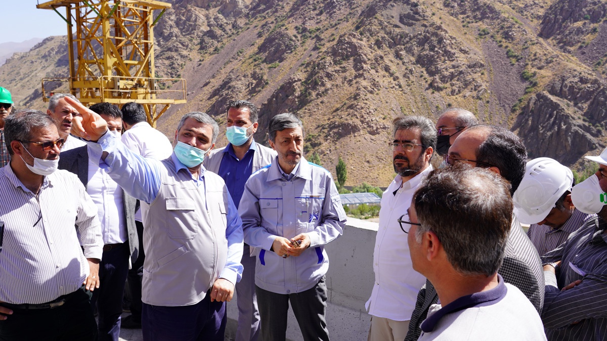 بازدید مهندس فتاح از منطقه 2 
