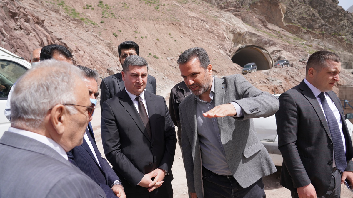 بازدید وزیر راه و هیات همراه کشور جمهوری ارمنستان
