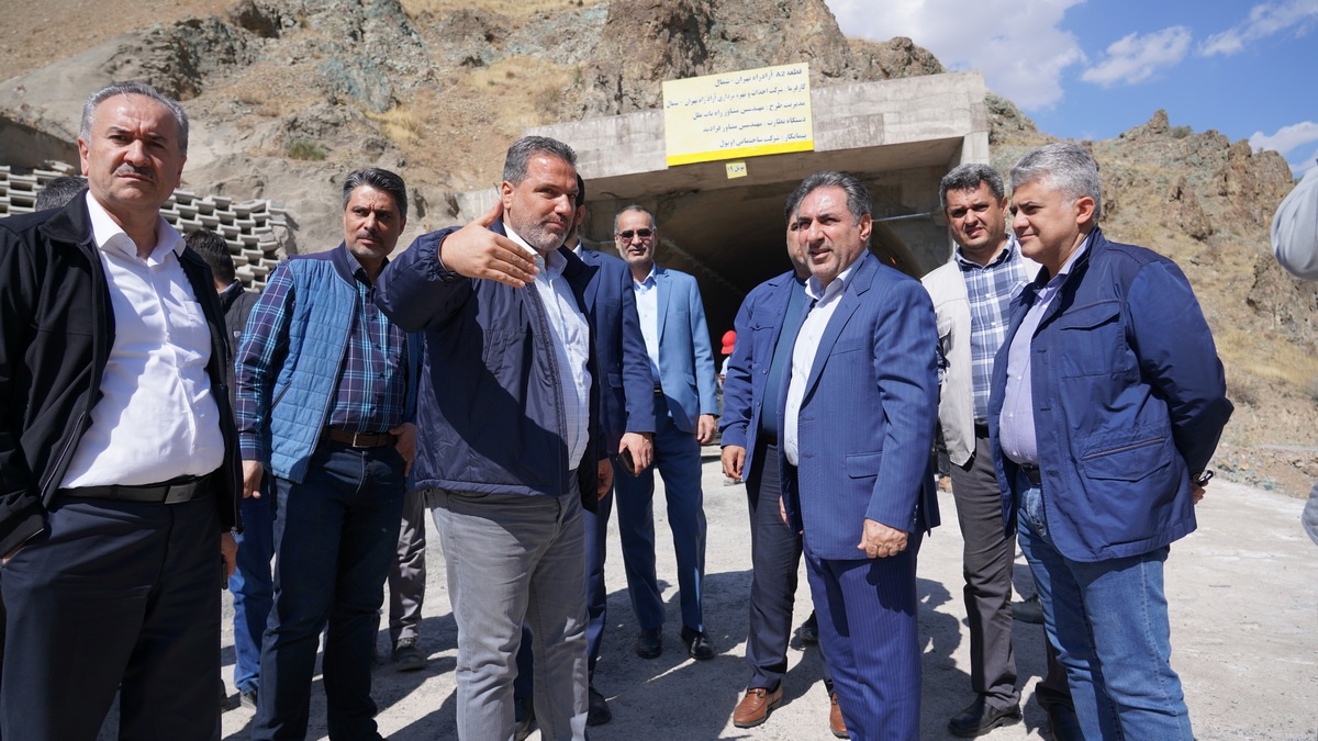 بازدید معاون محترم وزیر راه از پروژه