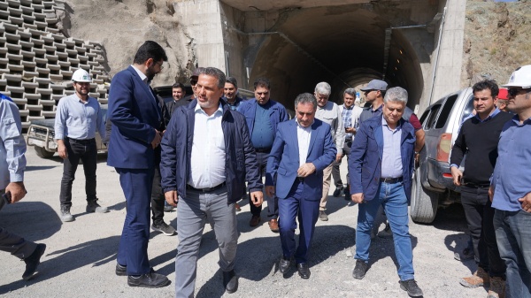 بازدید معاون محترم وزیر راه از پروژه