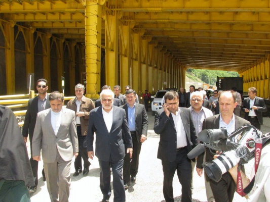 بازدید از پروژه آزادراه تهران شمال